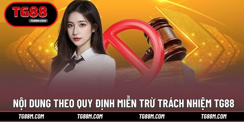 Nội dung xuất hiện trong quy định miễn trừ TG88